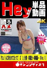 【「ちょ!人に見られてるって(゜Д゜)」全裸・美露出～沖縄編～(Disc.1)】の一覧画像