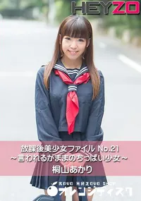 【放課後美少女ファイル No.21~言われるがままのちっぱい少女~】の一覧画像